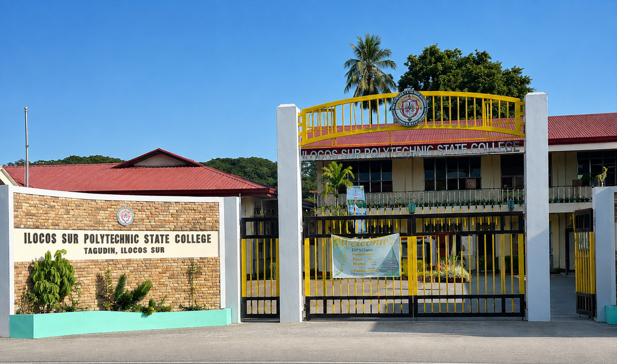 Entrance to Ilocos Sur Polytechnic State College, Tagudin